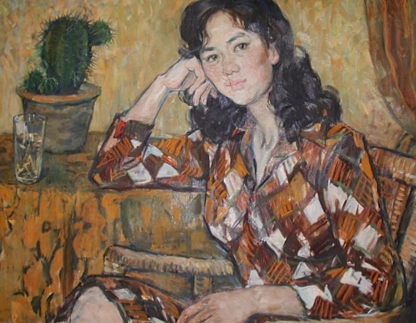 小康画的油画肖像 1